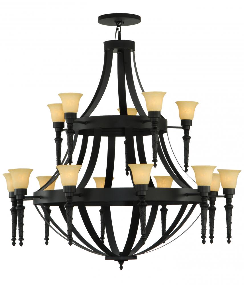 60"W Pontoise 15 LT Chandelier