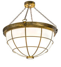 2nd Avenue Designs White 191822 - 48" Wide Kahe Pendant