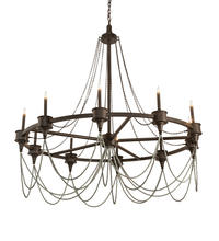 2nd Avenue Designs White 212031 - 60" Wide Marcie 10 Light Chandelier