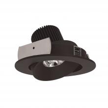 Nora NIO-4RC30QBZ - 4" Iolite LED Round Adjustable Cone Reflector, 10-Degree Optic, 900lm / 12W, 3000K, Bronze