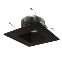 Nora NLCB2-6561527BZBZ - 6" Cobalt Dedicated High Lumen Square/Square, 1500lm, 2700K, Bronze Reflector / Bronze Flange