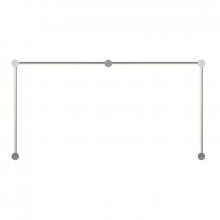 Sonneman 23QPCN222R120PHA - 24" Double N LED Wall Bar