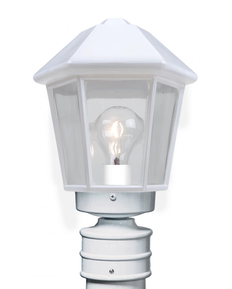 Costaluz 3272 Series Post White 1x75W A19