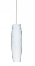Besa Lighting 1XC-412119-SN - Besa Tu Tu Pendant, Carrera, Satin Nickel, 1x50W Halogen