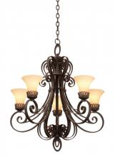 Kalco 5198PS/1356 - Mirabelle 5 Light Chandelier