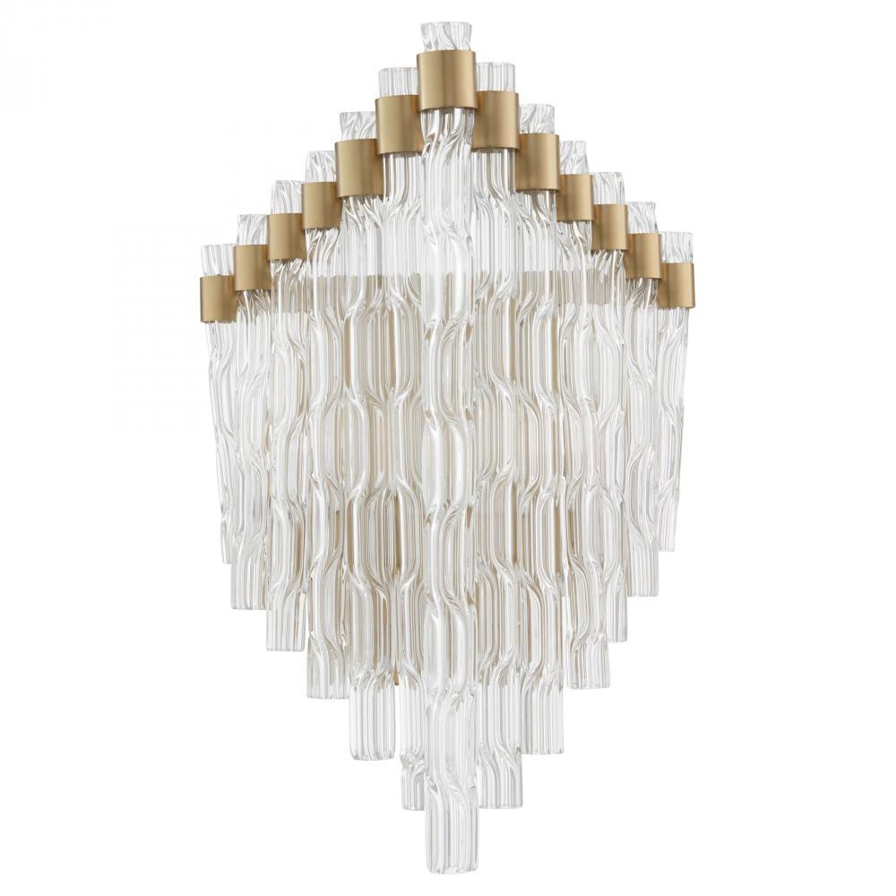 Nobel Wall Sconce - Aged Brass