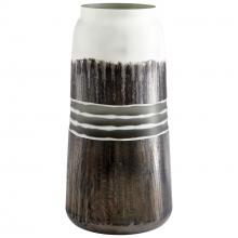 Cyan Designs 10855 - Borneo Vase Black And White - Small