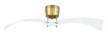 Craftmade TRN52WSB2 - 52" Tern in White/Satin Brass w/ White Blades