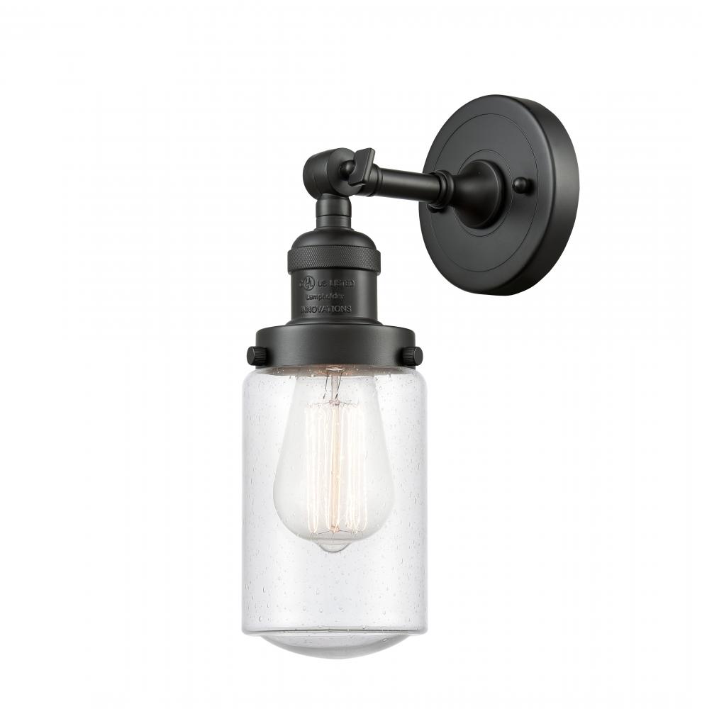 Dover - 1 Light - 5 inch - Oil Rubbed Bronze - Adjustable Sconce