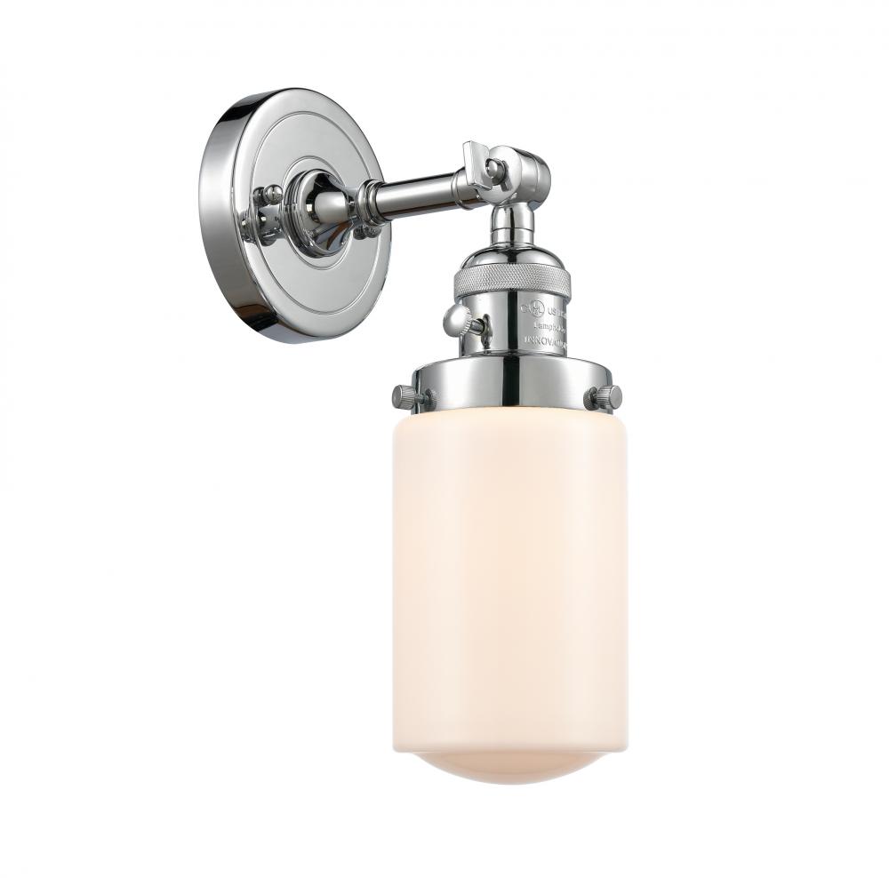 Dover - 1 Light - 5 inch - Polished Chrome - Adjustable Sconce