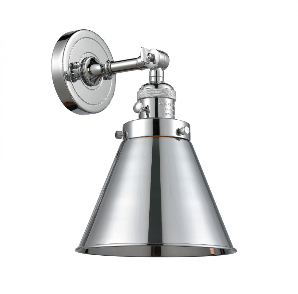 Appalachian - 1 Light - 8 inch - Polished Chrome - Adjustable Sconce