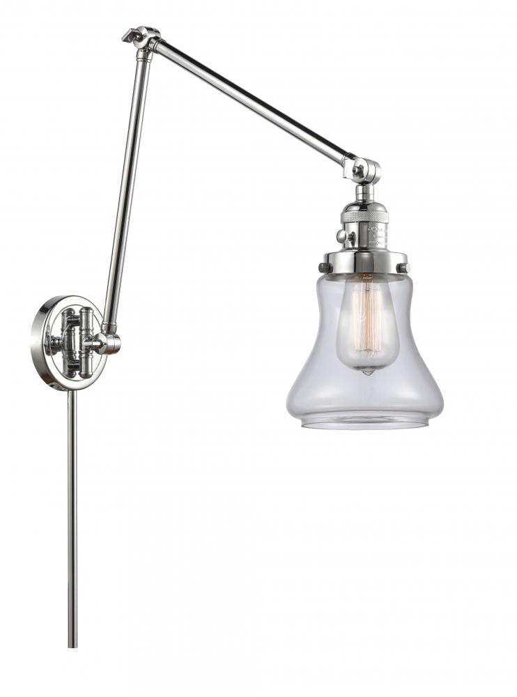 Bellmont - 1 Light - 8 inch - Polished Chrome -Adjustable Swing Arm