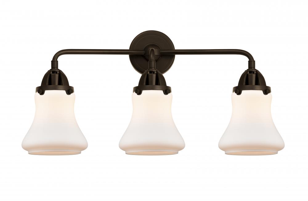 Bellmont - 3 Light - 24 inch - Oil Rubbed Bronze - Bath Vanity Light