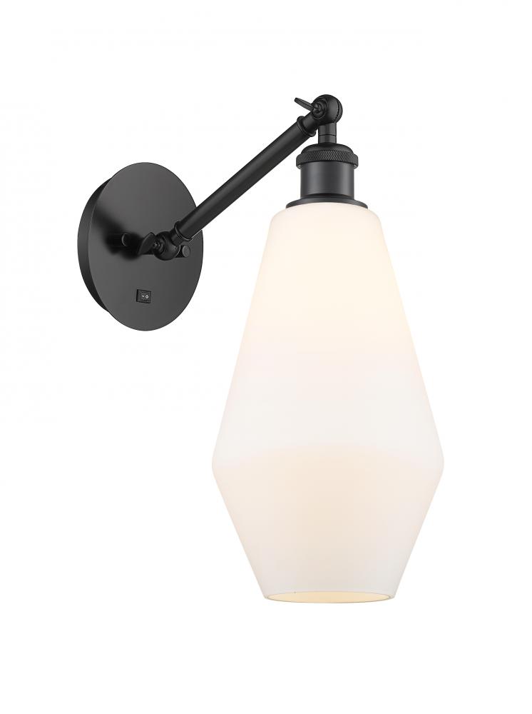 Cindyrella - 1 Light - 7 inch - Matte Black - Adjustable Sconce
