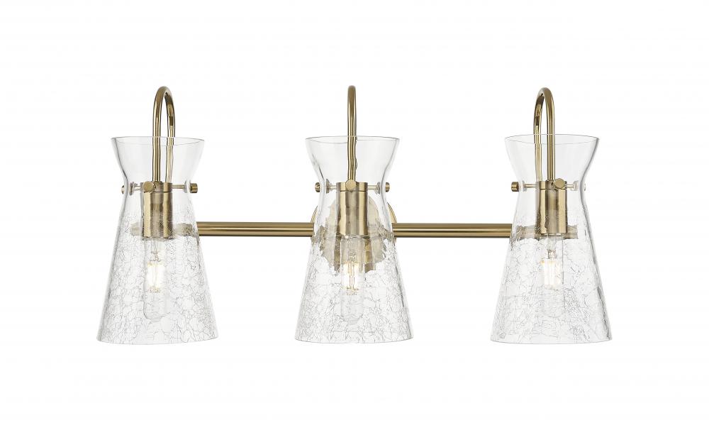 Nichole - 3 Light - 24 inch - Champagne Bronze - Bath Vanity Light