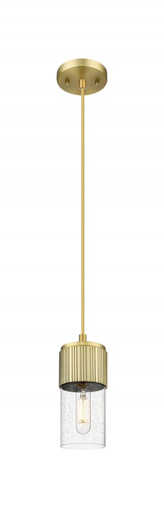 Bolivar - 1 Light - 5 inch - Brushed Brass - Pendant