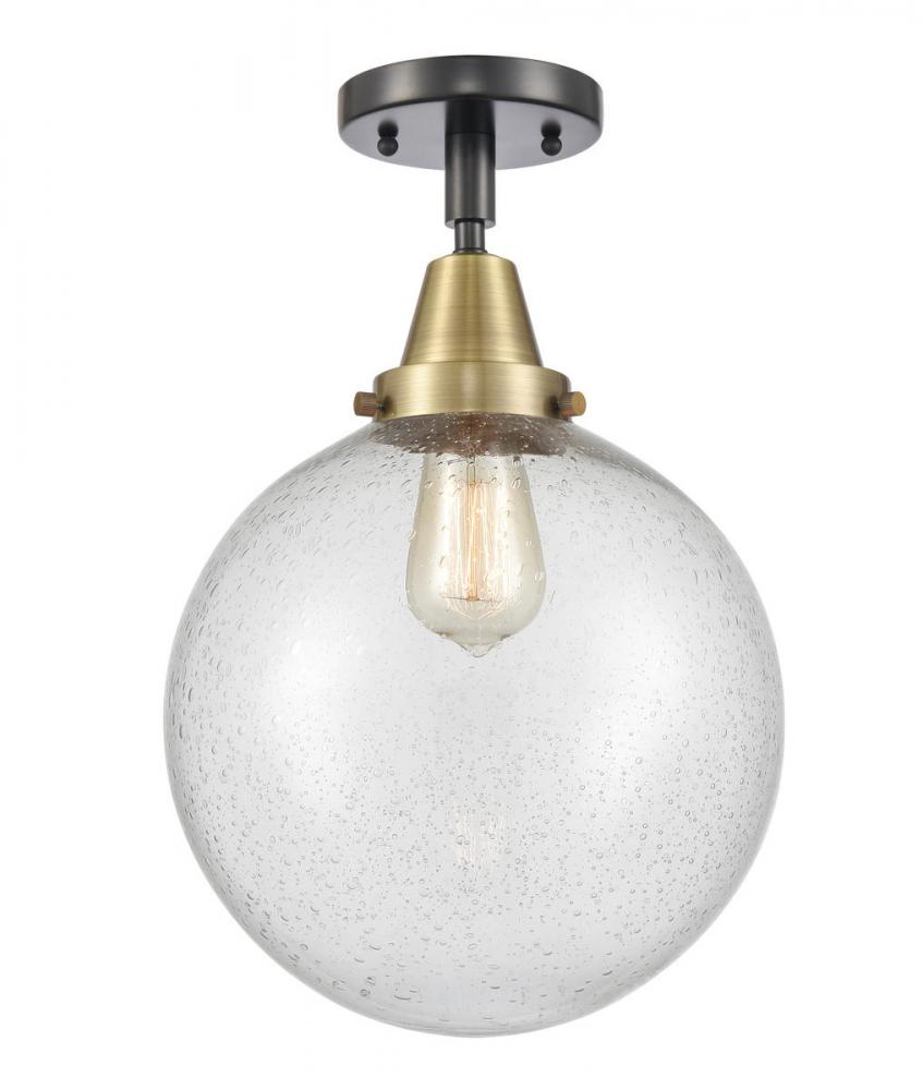Beacon - 1 Light - 10 inch - Black Antique Brass - Flush Mount