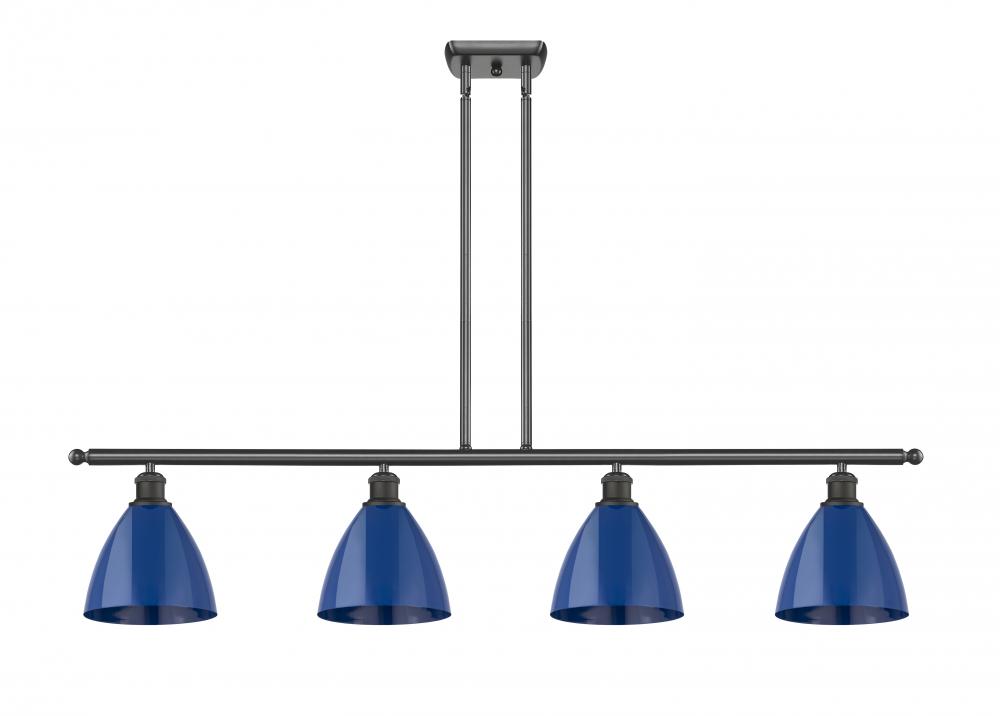 Plymouth - 4 Light - 48 inch - Oil Rubbed Bronze - Cord hung - Island Light