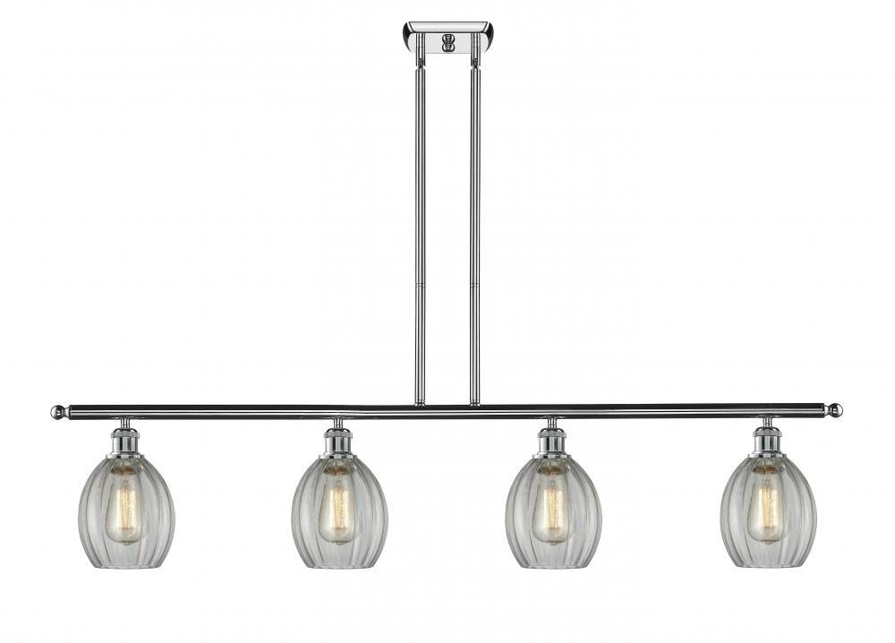 Eaton - 4 Light - 48 inch - Polished Chrome - Cord hung - Island Light