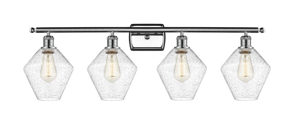 Cindyrella - 4 Light - 38 inch - Polished Chrome - Bath Vanity Light