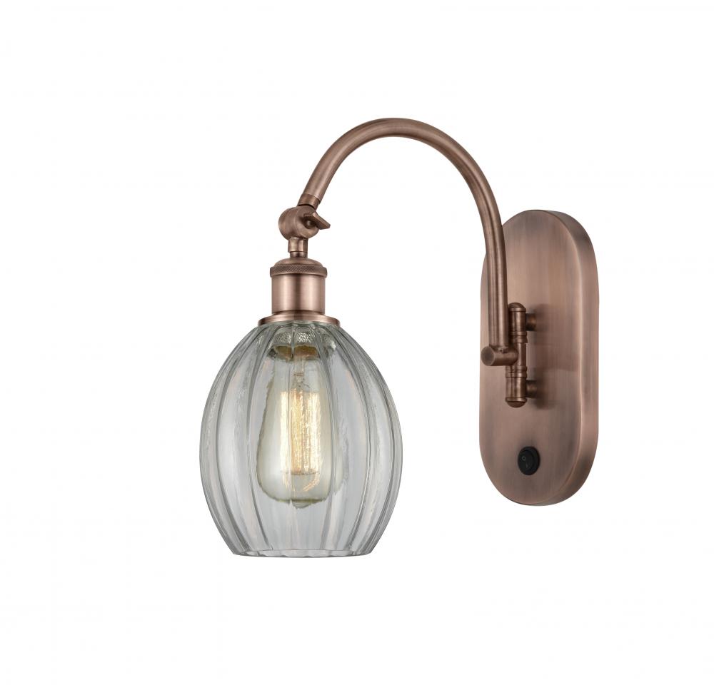 Eaton - 1 Light - 6 inch - Antique Copper - Adjustable Swing Arm