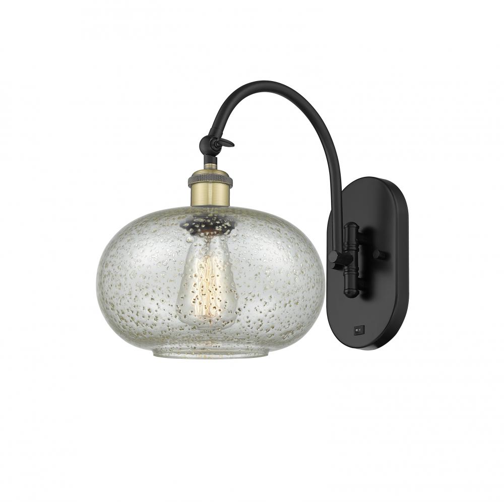 Gorham - 1 Light - 10 inch - Black Antique Brass - Adjustable Swing Arm