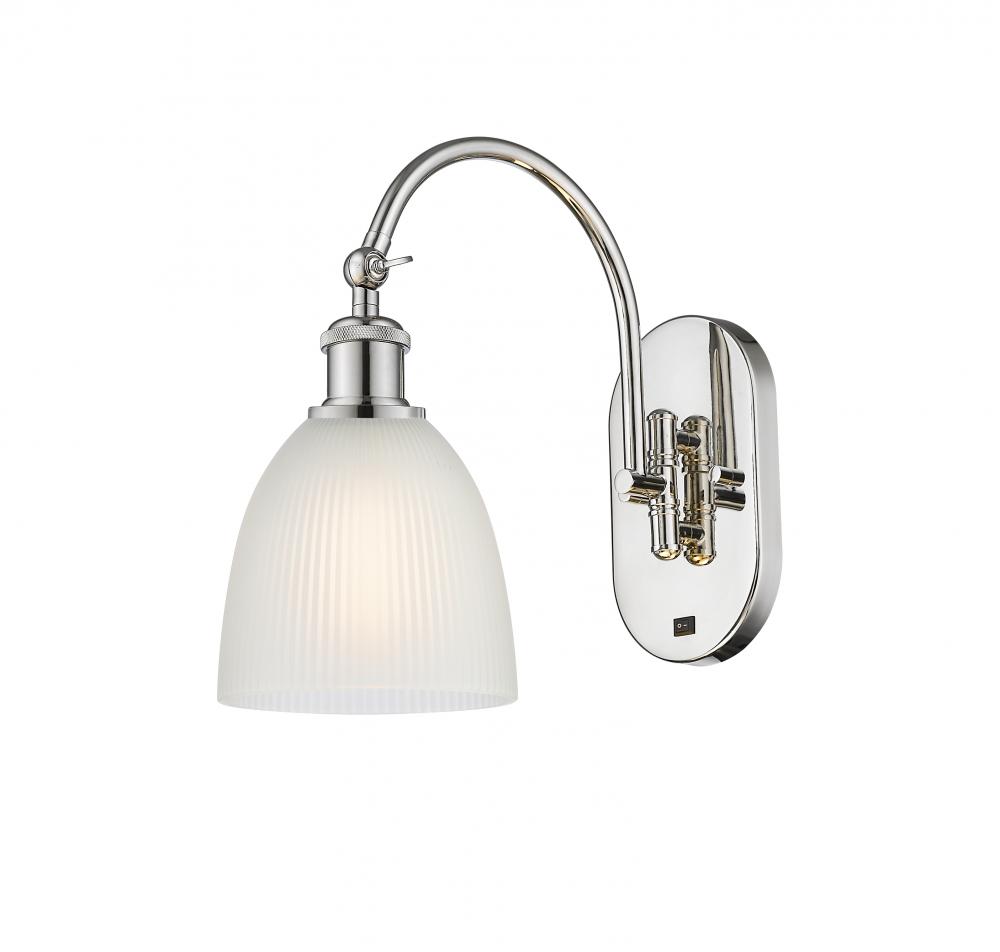 Castile - 1 Light - 6 inch - Polished Nickel - Adjustable Swing Arm