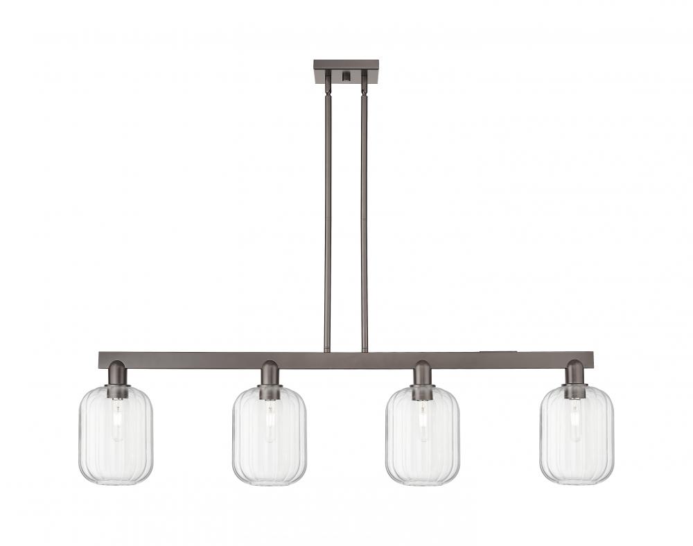 Preston - 4 Light - 48 inch - Oil Rubbed Bronze - Cord hung - Island Light