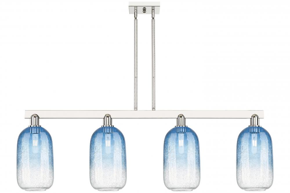 Brookhaven Cloche - 4 Light - 48 inch - Polished Nickel - Cord hung - Island Light