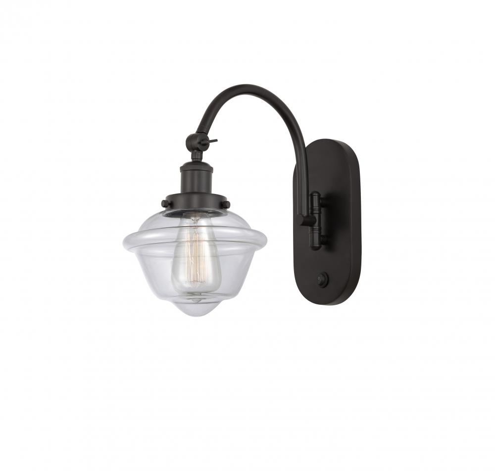 Oxford - 1 Light - 8 inch - Oil Rubbed Bronze - Adjustable Swing Arm