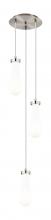 Innovations Lighting 113-451-1P-SN-G451-4GWH - Owego - 3 Light - 13 inch - Brushed Satin Nickel - Multi Pendant