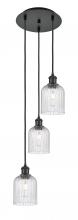 Innovations Lighting 113B-3P-BK-G559-5SDY - Bridal Veil - 3 Light - 12 inch - Matte Black - Cord Hung - Multi Pendant