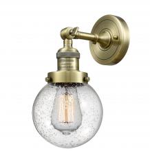 Innovations Lighting 203-AB-G204-6 - Beacon - 1 Light - 6 inch - Antique Brass - Adjustable Sconce