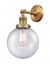 Innovations Lighting 203-BB-G204-8 - Beacon - 1 Light - 8 inch - Brushed Brass - Adjustable Sconce