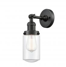 Innovations Lighting 203-OB-G312 - Dover - 1 Light - 5 inch - Oil Rubbed Bronze - Adjustable Sconce
