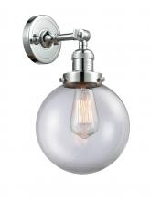 Innovations Lighting 203-PC-G202-8 - Beacon - 1 Light - 8 inch - Polished Chrome - Adjustable Sconce