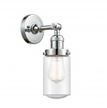 Innovations Lighting 203-PC-G314 - Dover - 1 Light - 5 inch - Polished Chrome - Adjustable Sconce