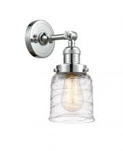 Innovations Lighting 203-PC-G513 - Bell - 1 Light - 5 inch - Polished Chrome - Adjustable Sconce