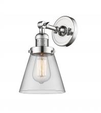 Innovations Lighting 203-PC-G62 - Cone - 1 Light - 6 inch - Polished Chrome - Adjustable Sconce
