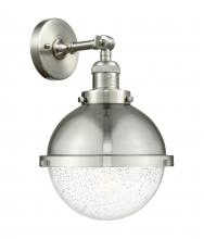 Innovations Lighting 203-SN-HFS-84-SN - Hampden - 1 Light - 9 inch - Brushed Satin Nickel - Adjustable Sconce