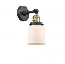 Innovations Lighting 203SW-BAB-G51 - Bell - 1 Light - 5 inch - Black Antique Brass - Adjustable Sconce