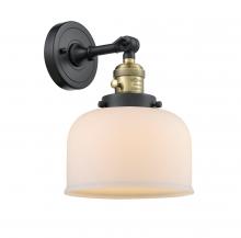 Innovations Lighting 203SW-BAB-G71-LED - Bell - 1 Light - 8 inch - Black Antique Brass - Adjustable Sconce