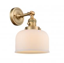 Innovations Lighting 203SW-BB-G71 - Bell - 1 Light - 8 inch - Brushed Brass - Adjustable Sconce