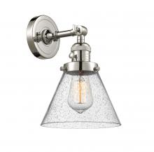 Innovations Lighting 203SW-PN-G44-LED - Cone - 1 Light - 8 inch - Polished Nickel - Adjustable Sconce