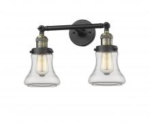 Innovations Lighting 208-BAB-G192-LED - Bellmont - 2 Light - 17 inch - Black Antique Brass - Adjustable Bath Vanity Light