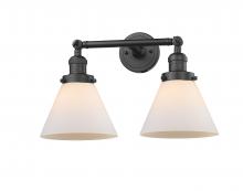 Innovations Lighting 208-OB-G41-LED - Cone - 2 Light - 18 inch - Oil Rubbed Bronze - Adjustable Bath Vanity Light