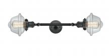Innovations Lighting 208L-BK-G532 - Oxford - 2 Light - 8 inch - Matte Black - Adjustable Bath Vanity Light