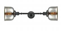 Innovations Lighting 208L-BK-G78-LED - Bell - 2 Light - 8 inch - Matte Black - Adjustable Bath Vanity Light