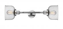 Innovations Lighting 208L-PC-G74 - Bell - 2 Light - 8 inch - Polished Chrome - Adjustable Bath Vanity Light