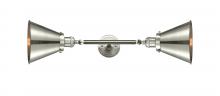 Innovations Lighting 208L-SN-M13-SN-LED - Appalachian - 2 Light - 8 inch - Brushed Satin Nickel - Adjustable Bath Vanity Light